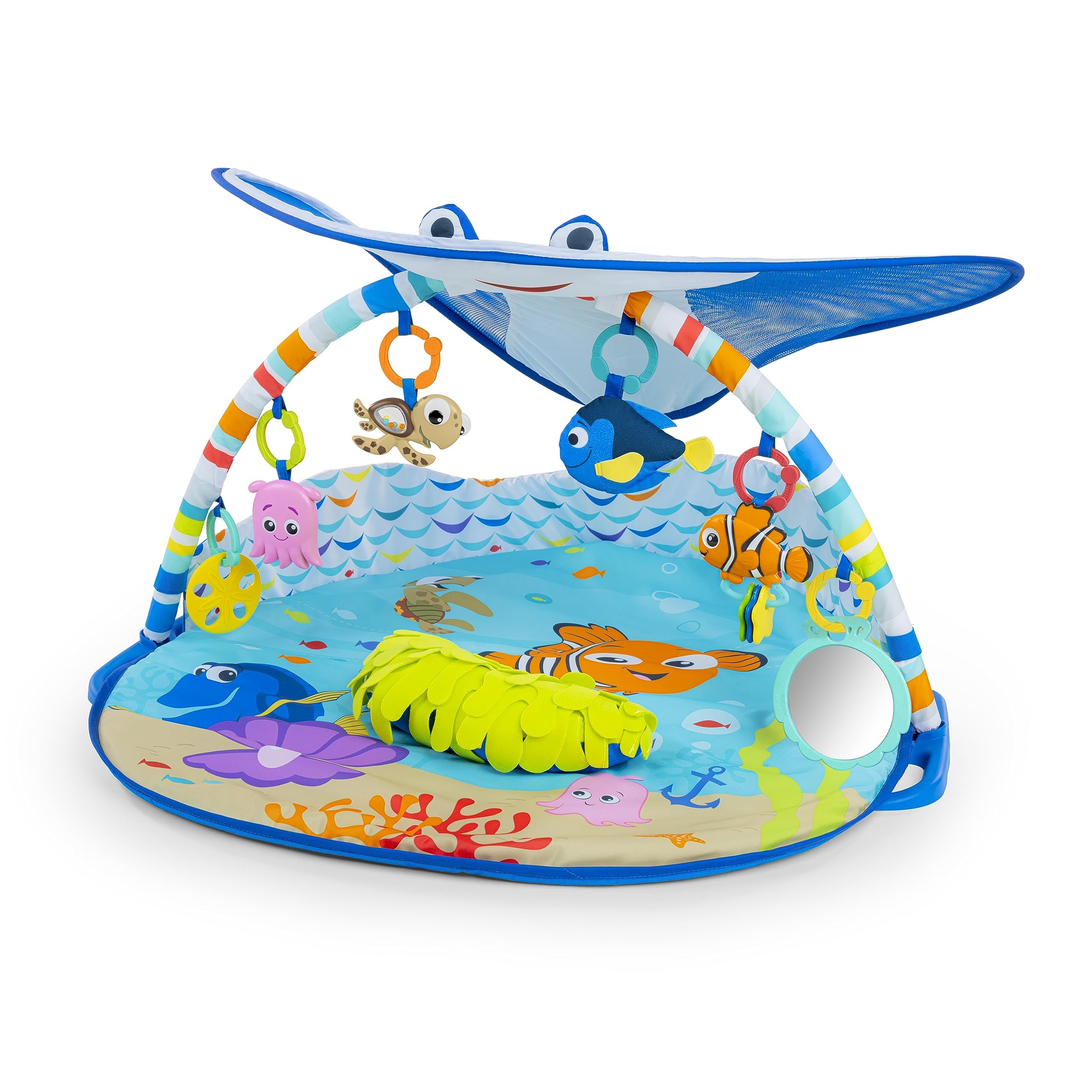 Bright Starts Disney Baby Finding Nemo Mr. Ray Ocean Lights & Music Gym