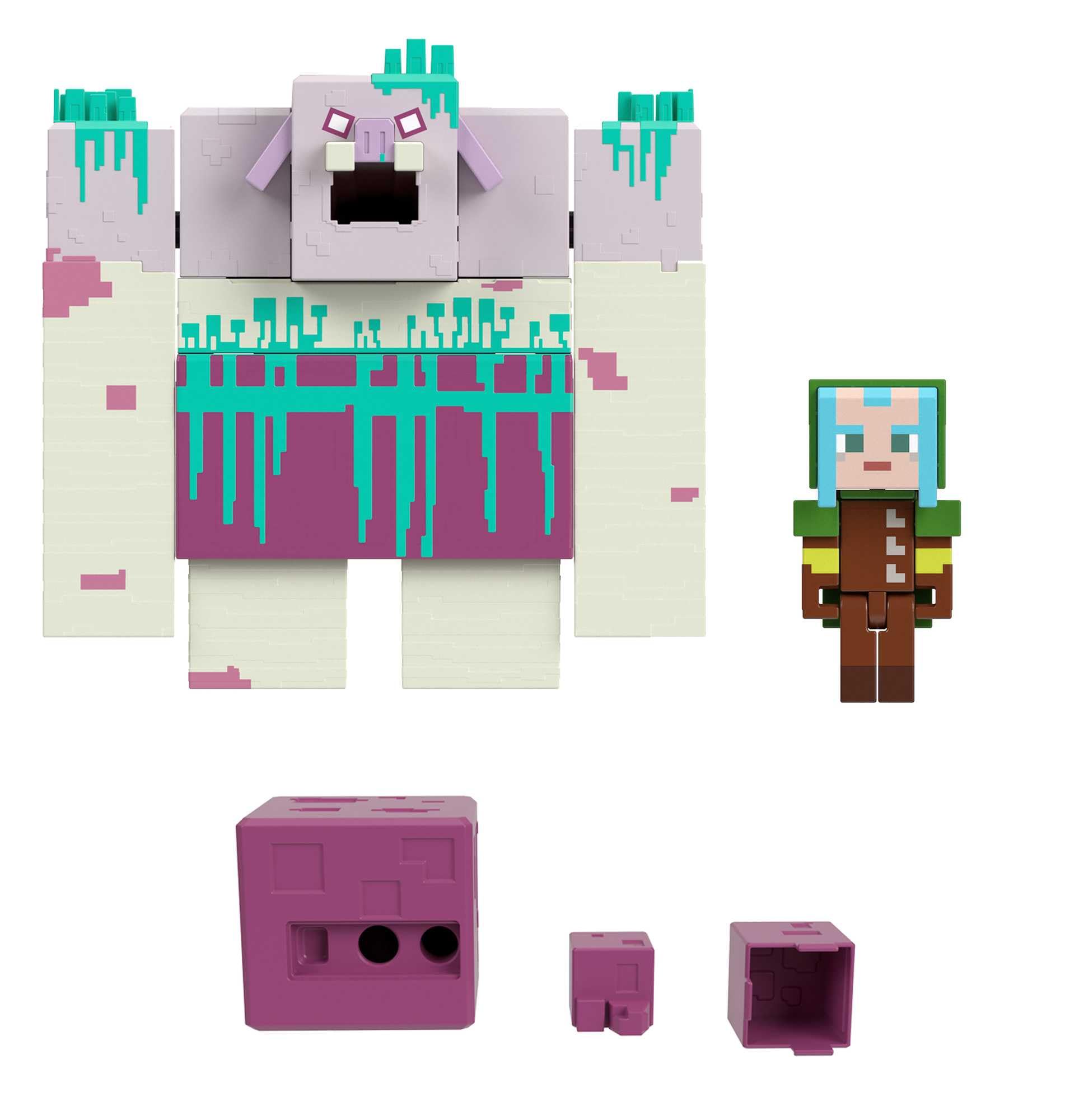 10" Mattel Minecraft Legends Devourer Action Figure w/ Slime Attack Action, 3.25" Ranger Figure and Accessories $20.15 or Less + Free Shipping w/ Prime or on $35+