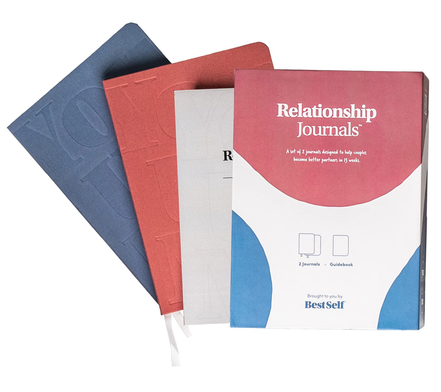 BestSelf Couples 13 Week Therapy Workbook Journal $13 + Free Shipping w/ Prime or on $35+