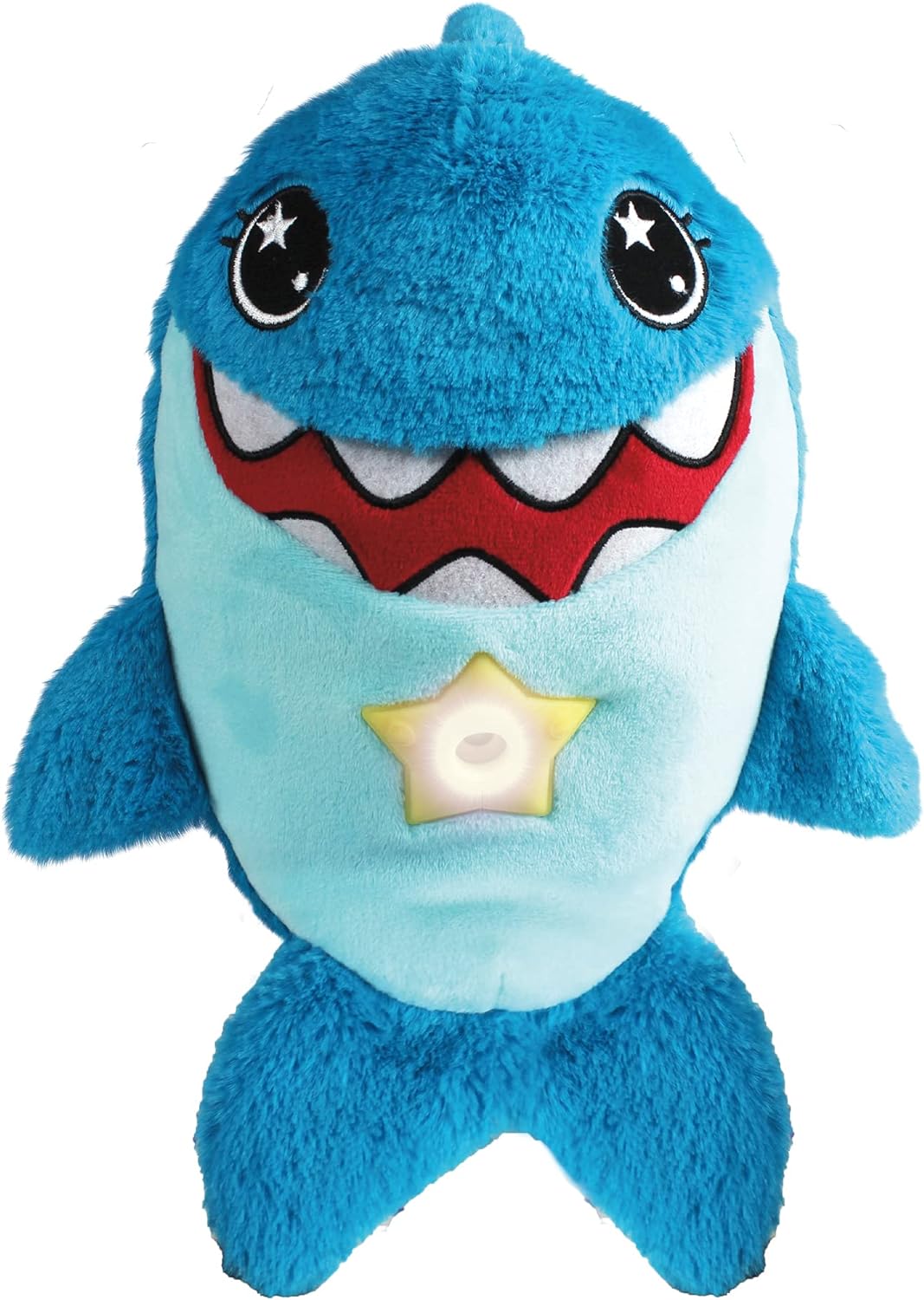 Ontel Star Belly Lites Cuddly Stuffed Animal Night Light: Snuggly Blue Shark $18.00, Pretty Pink Kitty $18.18 & More + Free Shipping w/ Prime or on $35+