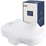 Sagino Orthopedic Cervical Memory Foam Pillow w/ 2 Washable Pillow Cases $20 + Free S&amp;H w/ Prime
