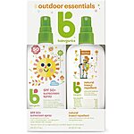Babyganics SPF 50 Baby Sunscreen Spray and DEET Free Bug Repellent Set $10.44 w/ S&amp;S + Free Shipping w/ Prime or on $25+