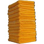 12-Pack 16" x 16" Chemical Guys Professional Grade Microfiber Towels (Gold) $15 &amp; More + Free Shipping w/ Prime