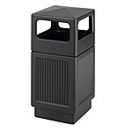 38-Gallon Safco Products Canmeleon Outdoor/Indoor Recessed Panel Trash Can (Black) $73.58 + Free Shipping