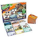 4-in-1 The Young Scientist Prehistoric Animal Card Games: Matching, Bingo, Memory, Trivia $4.69 + Free Shipping w/ Prime or on $25+