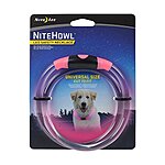 NiteHowl LED Pet Safety Necklace (Pink) $7 + Free Shipping w/ Prime or on $25+