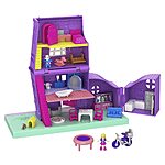 4-Story Polly Pocket Pollyville Pocket House Playset w/ Accessories and 3 Micro Figures $11.14 + Free Shipping w/ Prime or on $25+