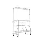 SafeRacks Rolling Golf Equipment Storage Rack w/ Steel Wire Shelves (White) $36 + Free Shipping w/ Prime