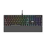 AOC GK500 104-Key Mechanical RGB Keyboard w/ Wrist Rest (Outemu Blue Switches) $20