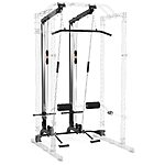 Fitness Reality Super Max 810 XLT Rack Power Cage w/ Optional LAT Pulldown and Leg Holdown Attachments, Squat and Bench Combos $274 + Free Shipping