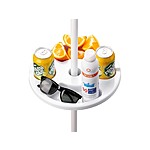 12&quot; Zone Tech Beach/ Patio Umbrella Table Tray w/ Cup Holder and Snack Compartments $13 + Free Shipping w/ Prime