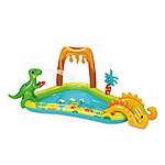 Play Day Inflatable Play Centers: 102" x 69" x 44" Dino Play Center Splash Pad $20 &amp; More