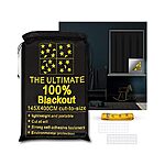 Woot Appsclusive: RUseeN Portable Cut to Size Blackout Shades w/ Self Adhesive Fasteners (Various Sizes) from $20 + Free Shipping w/ Prime