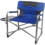 XXL Ozark Trail Camping Director Chair w/ Side Table (Blue or Green) $35 + Free Shipping