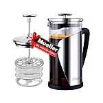 34-Oz Mueller French Press Coffee Pot w/ 4 Level Filtration System $15.38 + Free Shipping w/ Prime