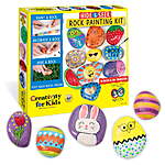 Creativity for Kids Hide and Seek Rock Painting Kit w/ 10 Rocks and 30 Transfers $6.33  + Free S&amp;H w/ Walmart+ or $35+