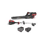 Snapper XD 82V MAX 16&quot; Cordless Electric String Trimmer + Leaf Blower + 2.0 Battery + Rapid Charger $250 + Free S&amp;H w/ Prime