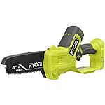 18V 6" Ryobi One+ Battery Compact Pruning Mini Chainsaw (Tool Only) $80 + Free S&amp;H w/ Amazon Prime