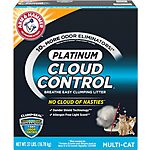 Arm & Hammer Cloud Control Platinum Multi-Cat Clumping Litter: 37-lbs $22, 27.5-lbs $17.55 w/ Subscribe &amp; Save