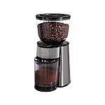 Mr. Coffee Automatic Burr Mill Coffee Grinder w/ 18 Custom Grinds (Silver) $27.99 + Free Shipping w/ Prime