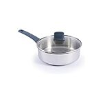 3.5-Quart T-fal Essentials Induction Compatible Stainless Steel Saute Pan with Lid   $15.00 + Free Shipping w/ Prime