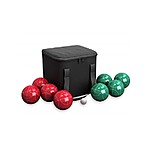9-Piece Trademark Games Bocce Ball Set w/ Carrying Case $15.00 + Free Shipping w/ Prime