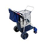 15-Cu.Ft. Rio Beach Deluxe Wonder Wheeler Folding Beach Cart (Navy) $25 or Less + Free Shipping w/ Amazon Prime