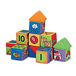 14-Piece Melissa &amp; Doug Kids Match and Build Soft Blocks Set $11.54 + Free Shipping w/ Prime or on $35+