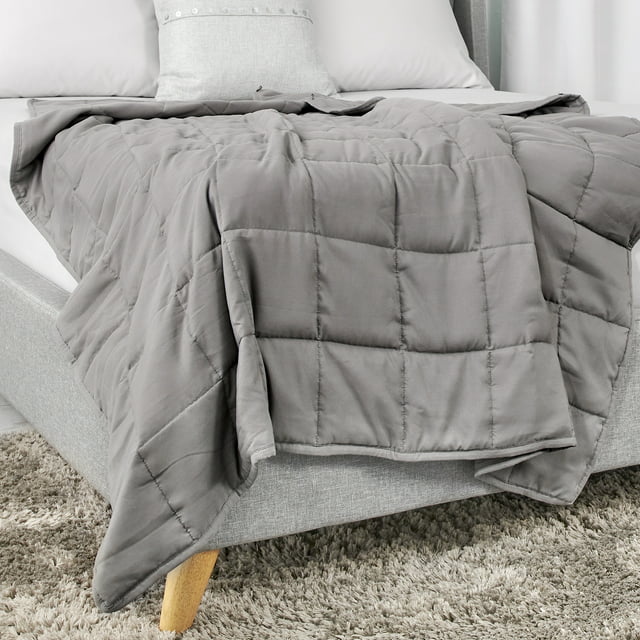 48" x 72" Tranquility Antimicrobial Quilted Weighted Blanket (12lb