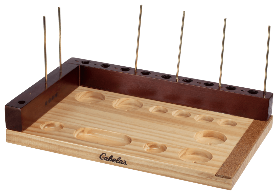 11.9" x 7.7" Cabela's Big Horn Portable Fly Tying Bench $14.98, More + Free Shipping on $50 or Free Store Pickup at Bass Pro