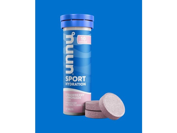 10-Pack 10-Count Nuun Sport Electrolyte Tablets (Strawberry Lemonade) $36 ($3.60 each) + Free Shipping w/ Prime
