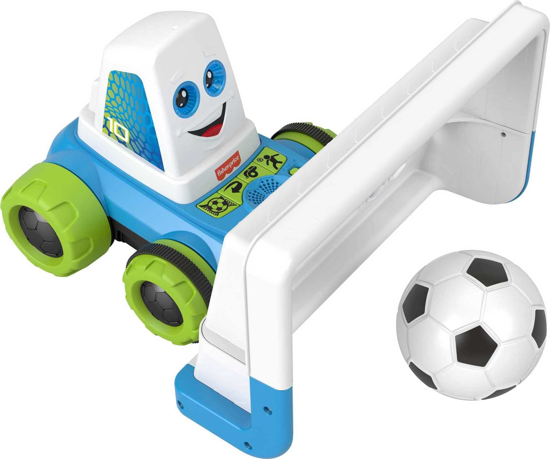 Fisher-Price Goaldozer Motorized Electronic Soccer Game Net w/ Lights & Sounds $25.40 + Free Shipping w/ Prime or on orders $35+