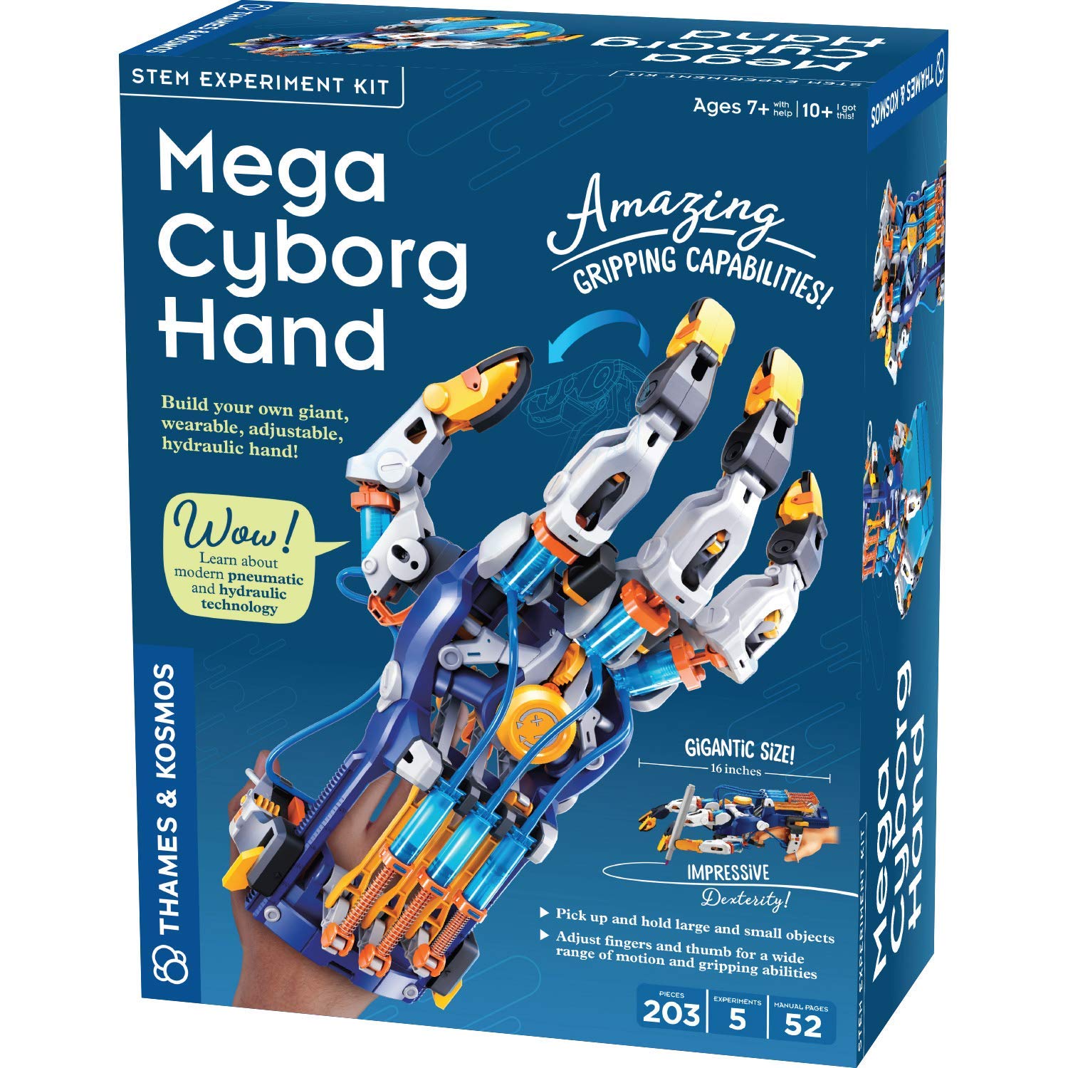 Thames & Kosmos Mega Cyborg Adjustable Hydraulic Hand STEM Experiment Kit  $26.92 + Free Shipping w/ Prime or on $35+