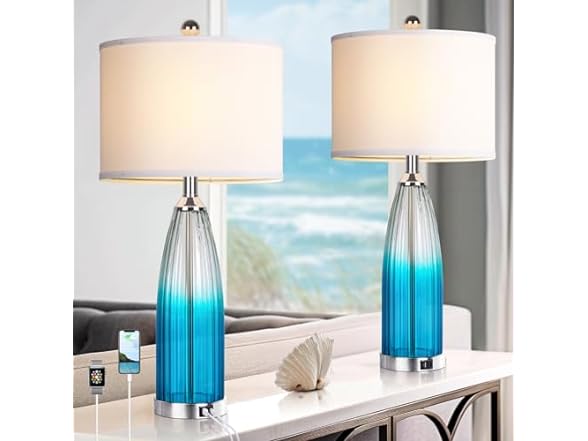 2-Piece Auzonimics Table Lamps (Various) $35 + Free Shipping w/ Prime