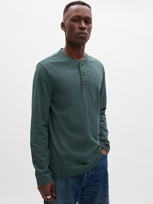 Gap Factory Extra 45% Off Clearance: Men's Everyday Long Sleeve Soft Henley T-Shirt $9.89, Women's Ribbed Crewneck Long SleeveT-Shirt $8.79 & More + Free Shipping on $50+