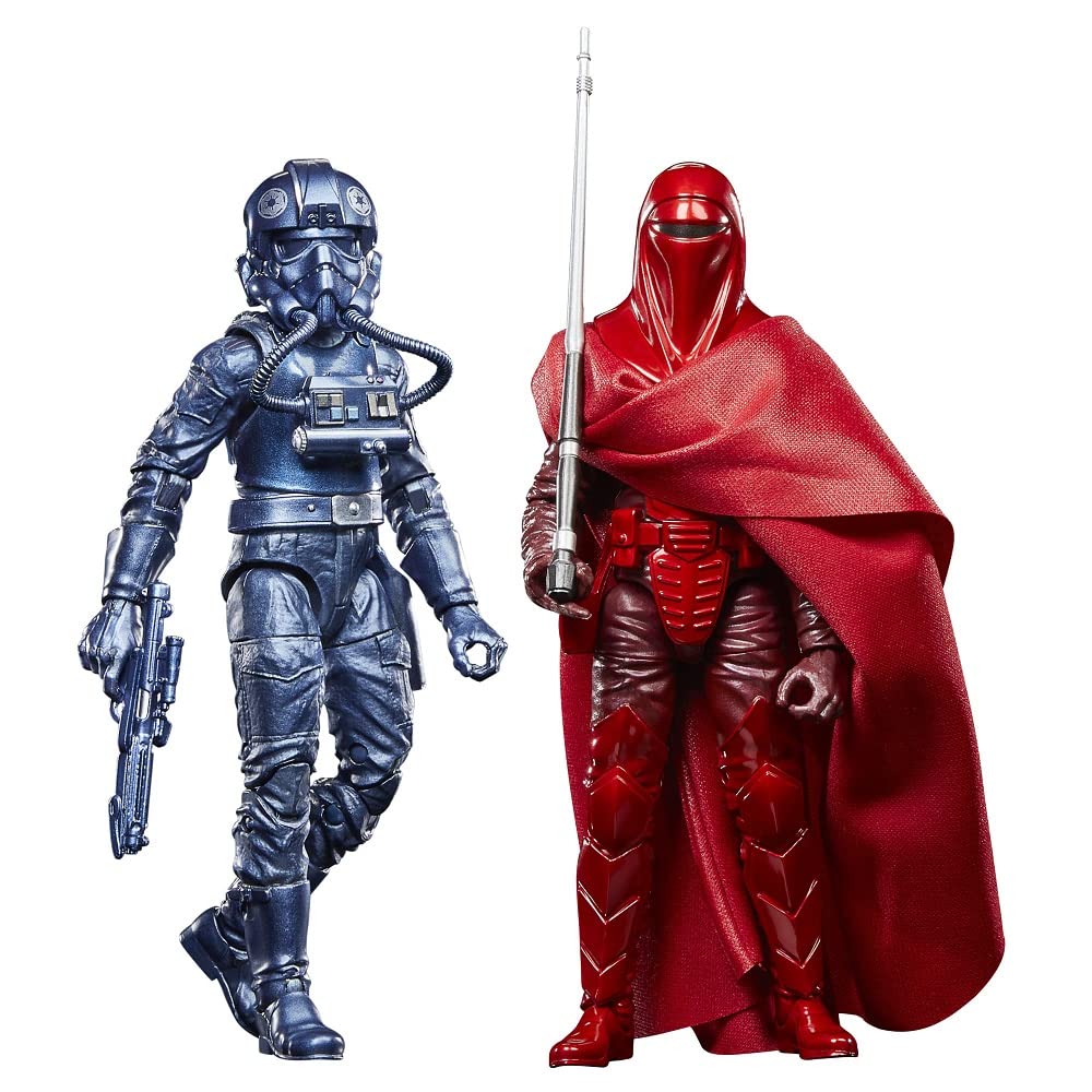 2-Pack 6" Star Wars The Black Series Carbonized Collection (Emperor's Royal Guard and TIE Pilot) $36 + Free Shipping