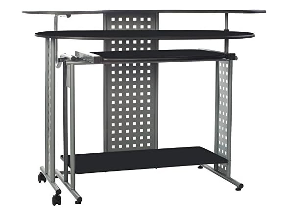 OneSpace Regallo Adjustable Computer Desk (Black) $62, 48" x 24" Smug Electric Standing Desk (White) $75 & More + Free Shipping w/ Prime