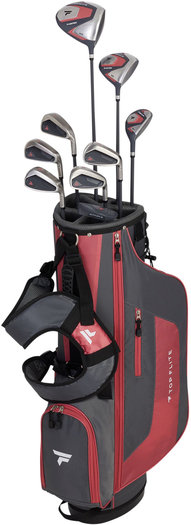 13 piece top flite women s complete golf set graphite various colors 