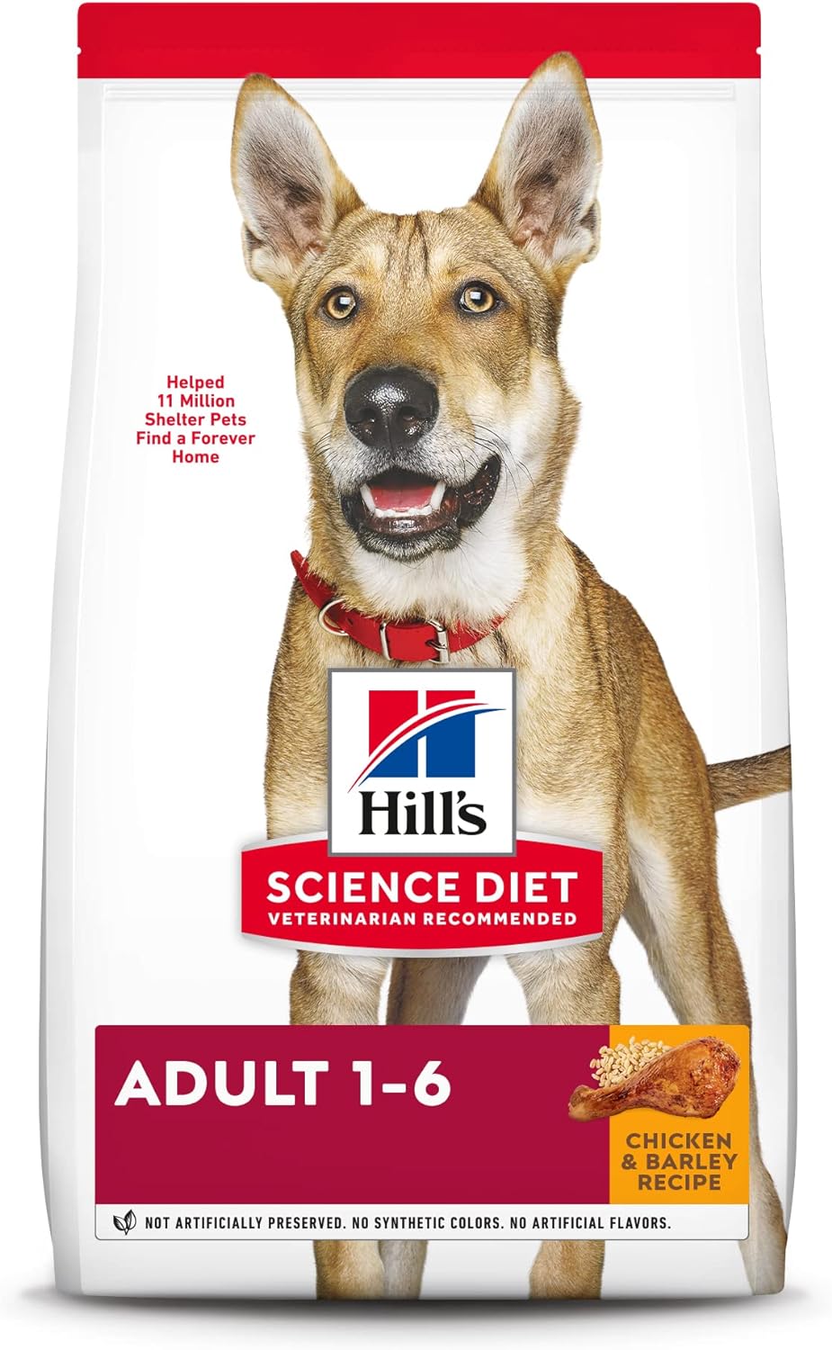 Hills Science Diet Dog Food: 35-lb Pet Nutrition Dry Adult Dog Food $51.34, 12-Pack 12.8-Oz Cans Adult Wet Dog Food $27.22 or Less w/ S&S + Free Shipping w/ Prime or on $35+