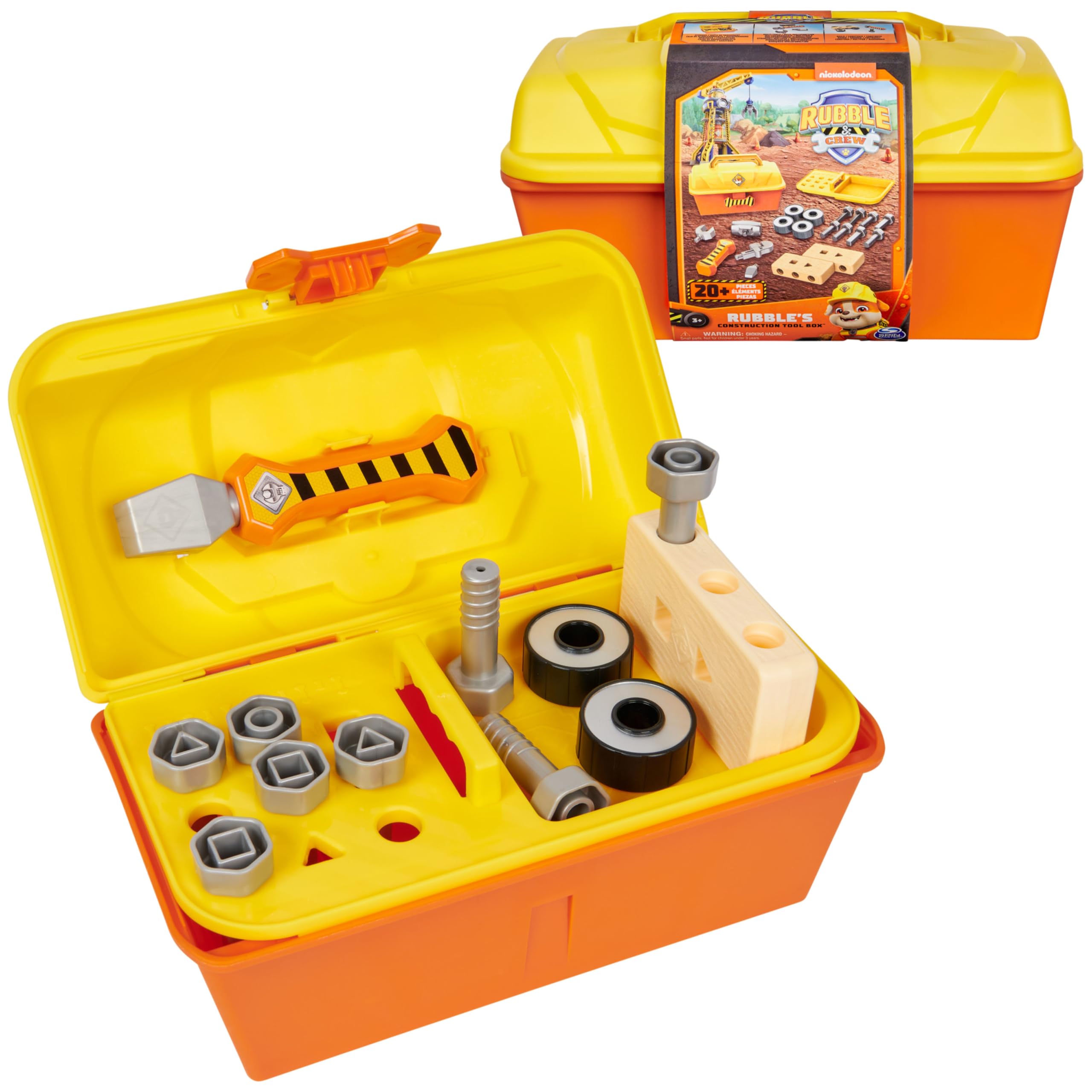 20-Piece Paw Patrol Rubble & Crew Rubble’s Construction Kid's Toolbox $10.57 + Free Shipping w/ Prime or on $35+