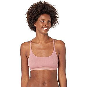 Calvin Klein Women's Pure Ribbed Unlined Bralette (Tapestry Teal, Red  Grape) $7.33 + Free Shipping w/ Prime or on $25+
