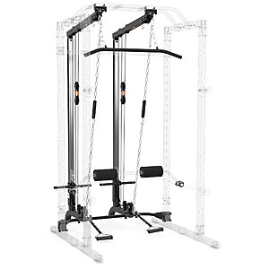 Fitness Reality Super Max 810 XLT Rack Power Cage w/ Optional LAT Pulldown  and Leg Holdown Attachments, Squat and Bench Combos $274 + Free Shipping