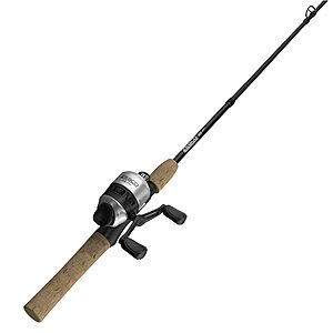 5'Zebco 33 Cork Micro Spincast Reel and 2-Piece Fishing Rod Combo