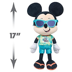 17" Just Play Disney Street Beach Officially Licensed Large Plush Mickey Mouse $  6.26 + Free Shipping w/ Prime or on $  35+