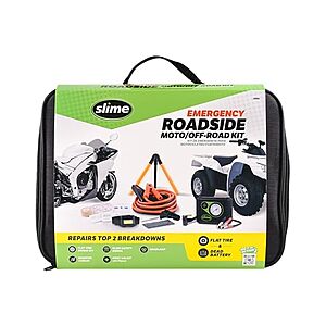 34-Piece Slime Roadside Emergency Kit for Motorcycles, ATVs and Off-Road Vehicles $25 + Free Shipping w/ Prime