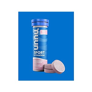 10-Pack 10-Count Nuun Sport Electrolyte Tablets (Strawberry Lemonade) $  36 ($  3.60 each) + Free Shipping w/ Prime