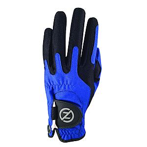 Zero Friction Men's Compression-Fit Synthetic Golf Glove (Blue/Left) $2.90 