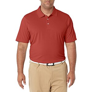 Amazon Essentials Men's Regular-Fit Quick-Dry Golf Polo Shirt (Rust, Various Sizes, Golden Yellow, XXL)