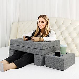 Prime Members: Bespilow Extra Large Adjustable Reading & Gaming Pillow Lap Desk w/ Coaster Pillow $29.99 + Free Shipping