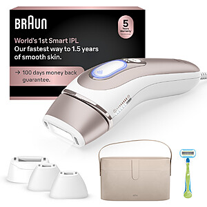 Braun Skin i·expert Smart IPL (Alternative to Laser Hair Removal) $449.99 + Free Shipping